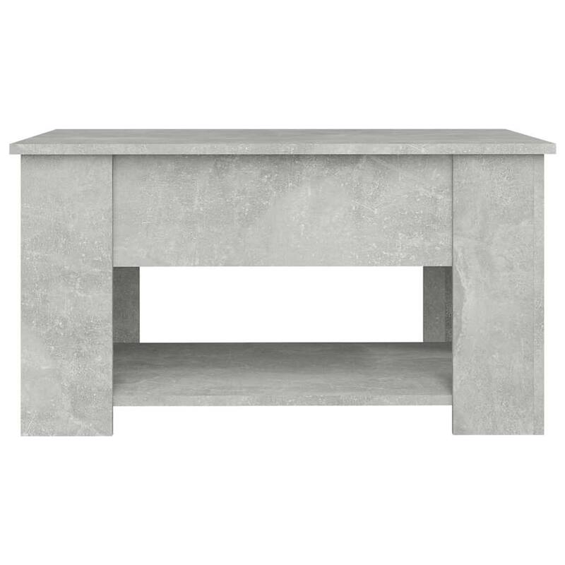 vidaXL Coffee Table Lift Top End Table Accent Side Sofa Table Engineered Wood - 31.1" x 19.3" x 16.1"