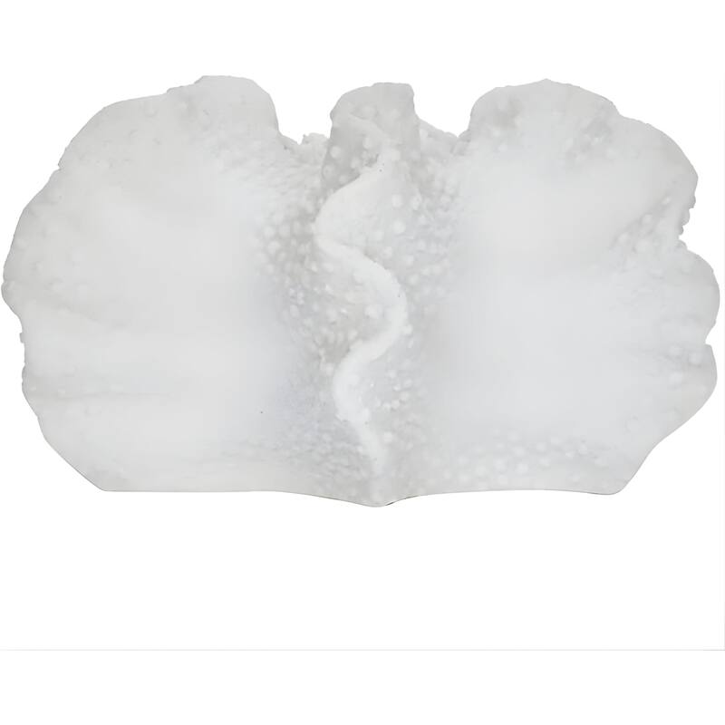 Aria Home Gingko Leaf Table Lamp Sculpted Sandstone LED RGB Compatible