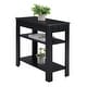 preview thumbnail 8 of 15, Convenience Concepts Designs2Go 1 Drawer Baja Chairside End Table with Shelves