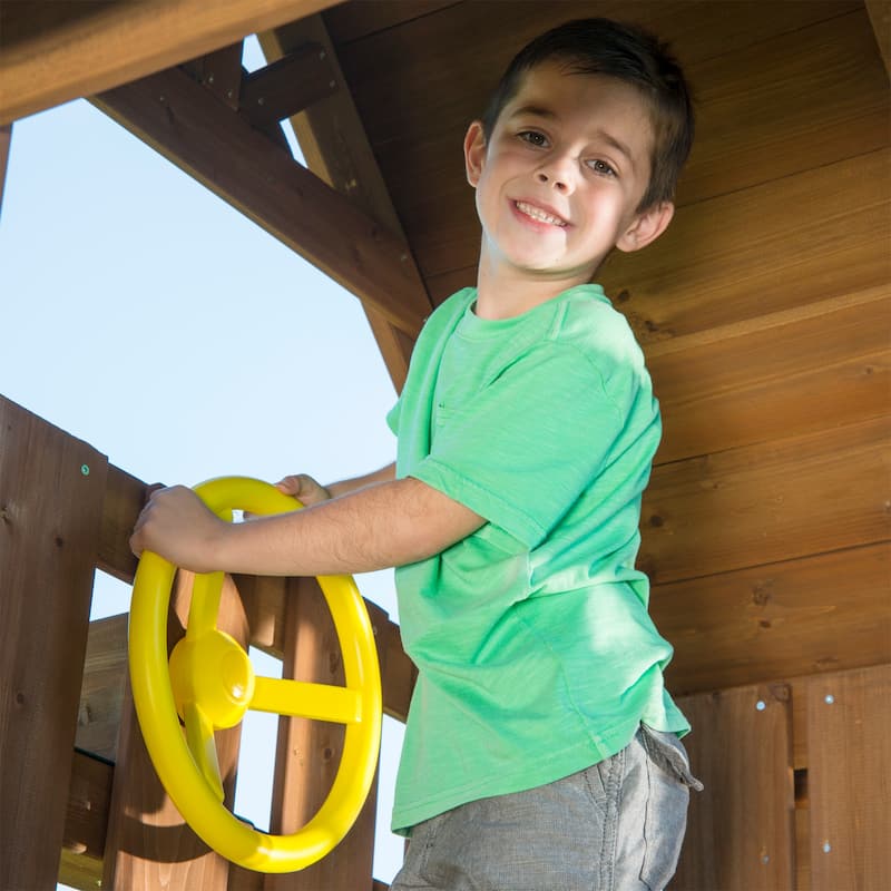 Swing-N-Slide Tremont Tower Wood Outdoor Swing Set