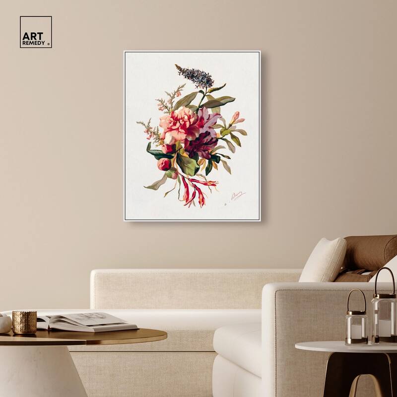 Winter-Flowering Plants Canvas by Art Remedy