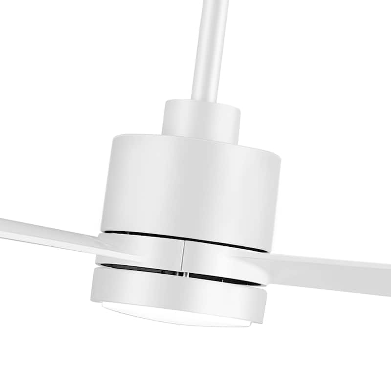 52 in. Integrated LED Indoor Ceiling Fan with Light and Remote Control Included