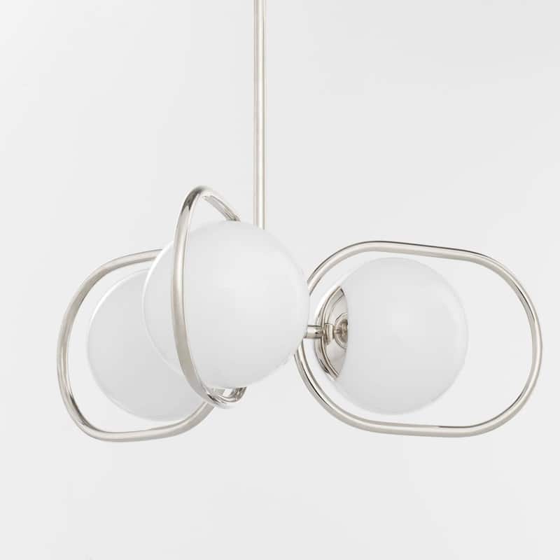 Quorum International 6137-3 Belmont 3 Light 23" Wide Chandelier