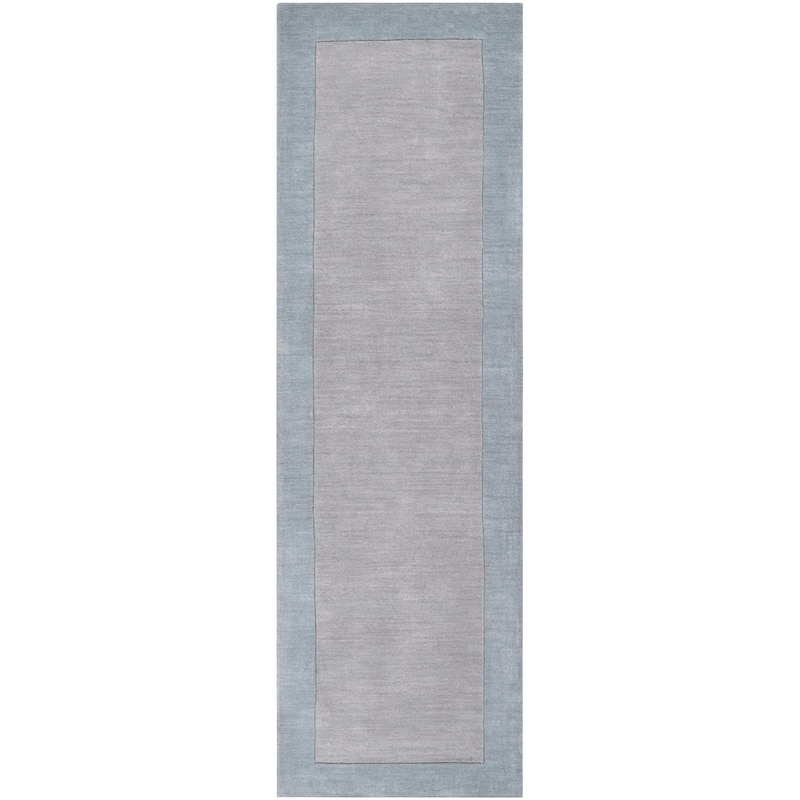 Livabliss Mystique Casual Area Rug - 2'6" x 8' Runner - Sky