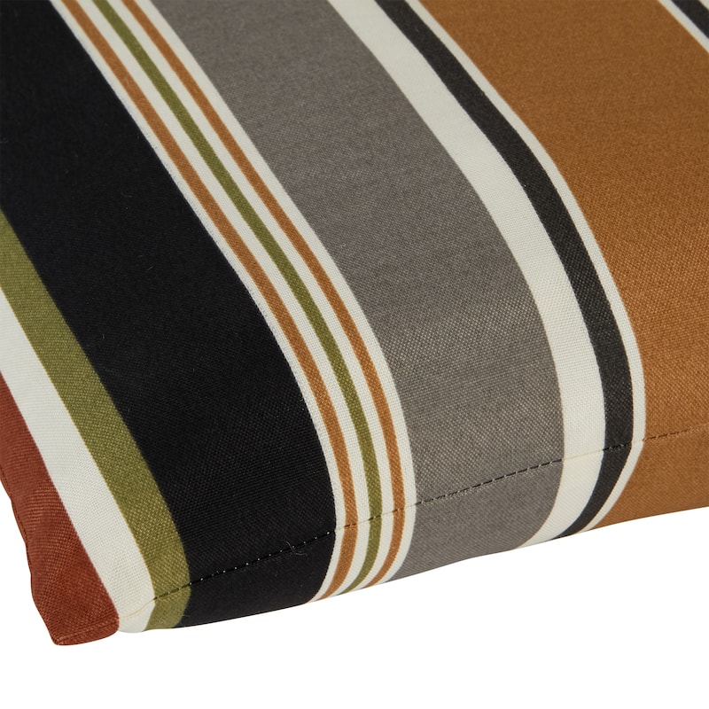 Brick Stripe 19-inch x 12-inch Outdoor Accent Pillow (Set of 2)