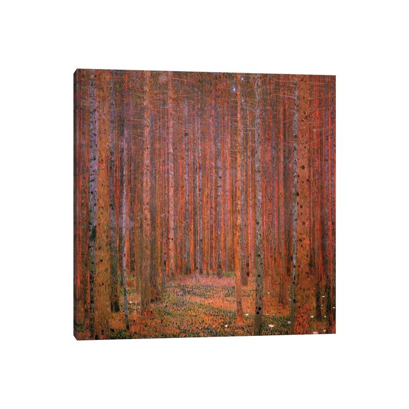 iCanvas "Fir Forest I" by Gustav Klimt Canvas Print