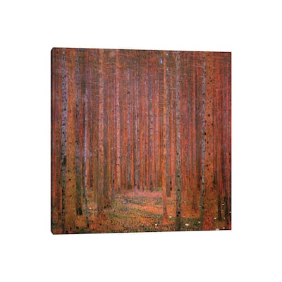 iCanvas "Fir Forest I" by Gustav Klimt Canvas Print