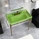 preview thumbnail 24 of 46, 24 inch Stainless Steel Freestanding Bathroom Vanity Set with Integrated Ceramic Sink