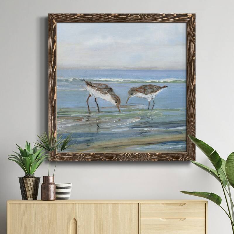 Seabird Beach II-Premium Framed Canvas - Ready to Hang