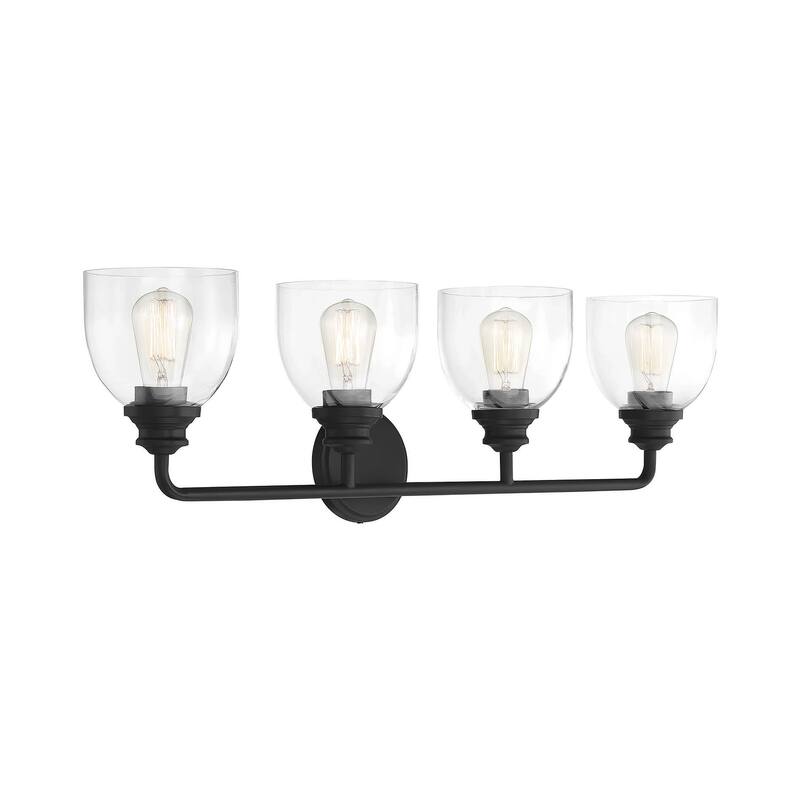 Savoy House Vale 4 Light 33" Wide Bathroom Vanity Light