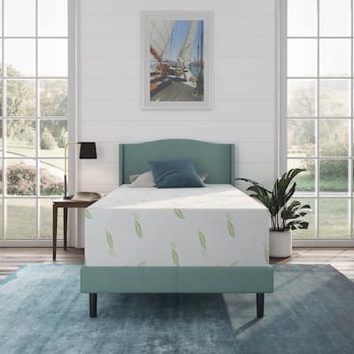 NapQueen Anula 12" Green Tea Memory Foam Mattress, Bed in a Box