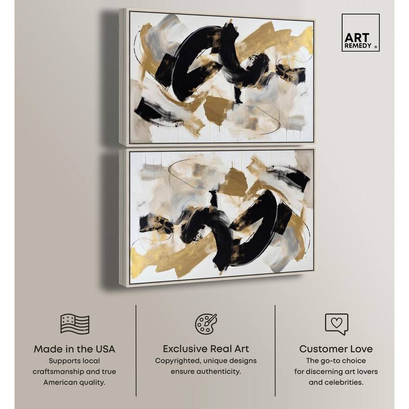 Her Stylish Coffee Look Canvas by Art Remedy