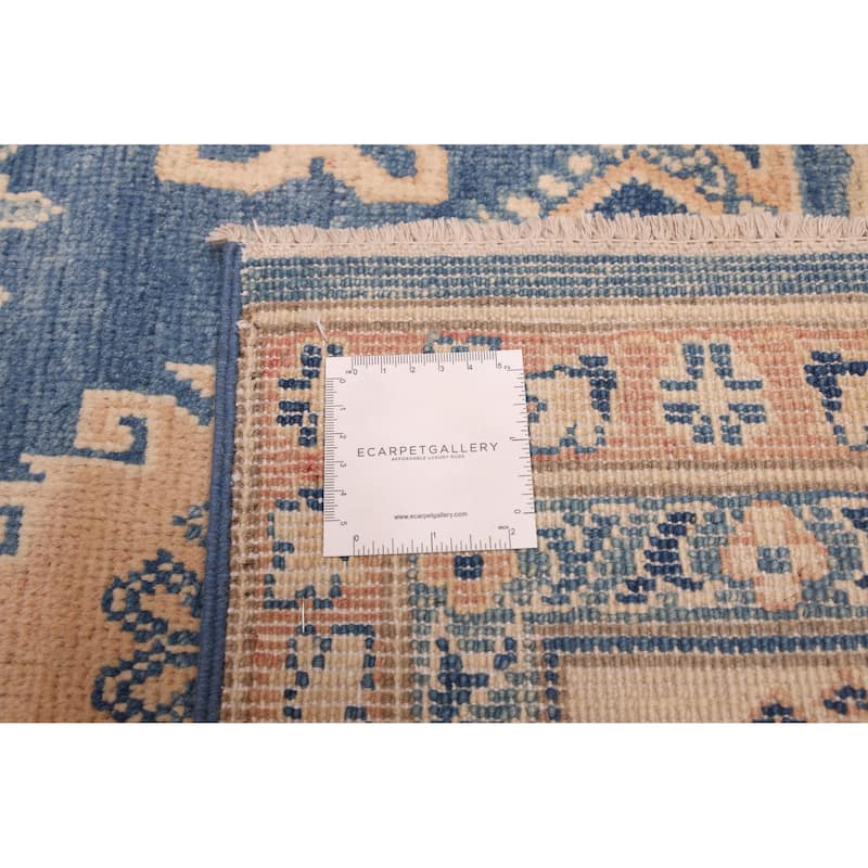 ECARPETGALLERY Hand-knotted Finest Ghazni Blue Wool Rug - 8'5 x 11'7