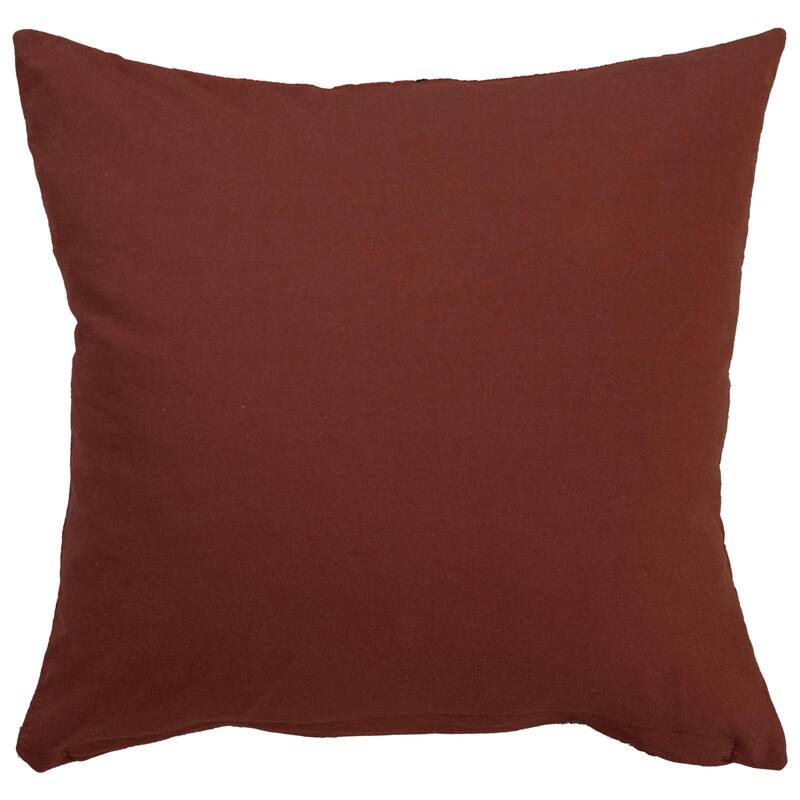 Rizzy Home Modern Geometric Block Solid Throw Pillow