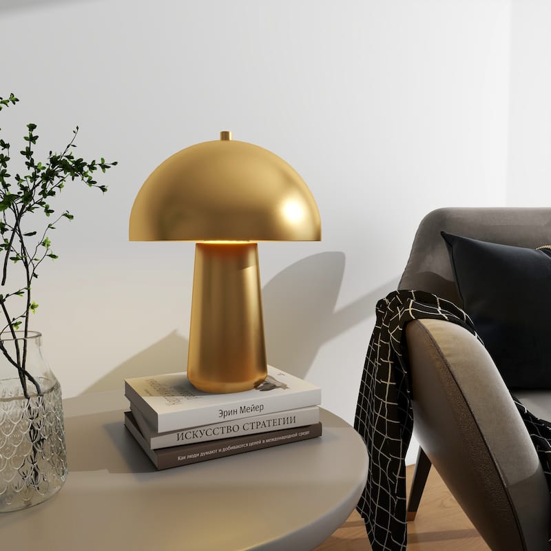 Mushroom Lamp Table Lamp Metal Dome Light