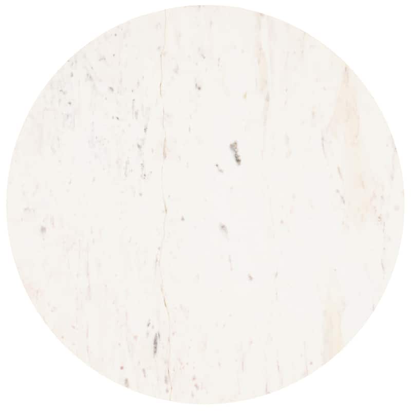 SAFAVIEH Home Cade Marble Side Table - 17Wx17Dx20H