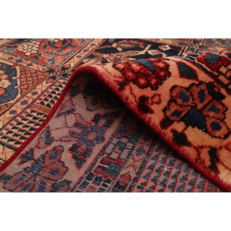 ECARPETGALLERY Hand-knotted Andelz Red Wool Rug - 6'5 x 9'8