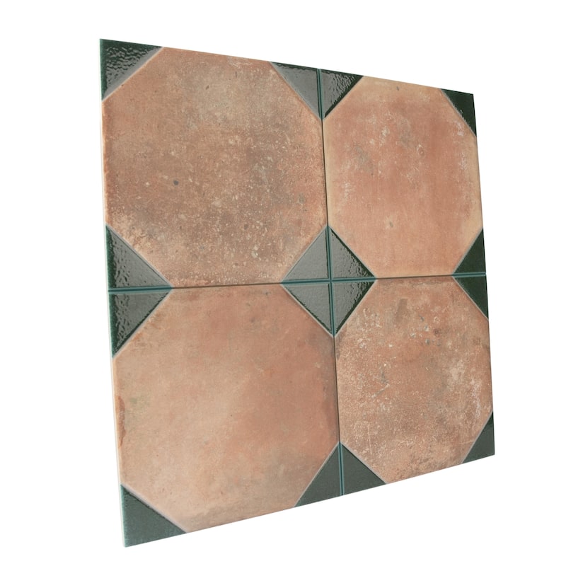Merola Tile Kings Nonna Spruce 17-7/8" x 17-7/8" Porcelain Floor and Wall Tile