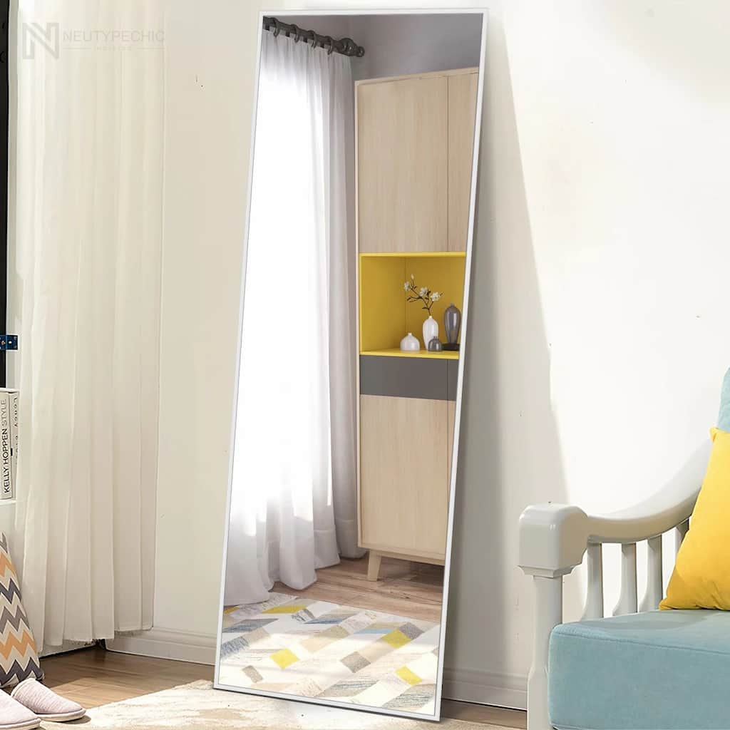 chic Full-Length Mirror Floor Mirror With Standing