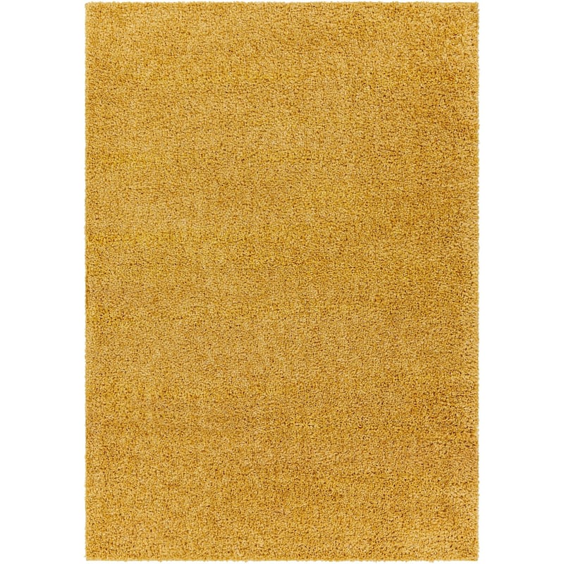 Livabliss Deluxe Shag Minimalist Medallion Area Rug