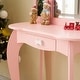 preview thumbnail 44 of 53, Make up Table Kids Vanity Set With Mirror