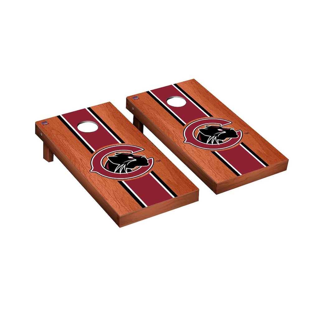 Chapman Panthers Rosewood Cornhole Board Set