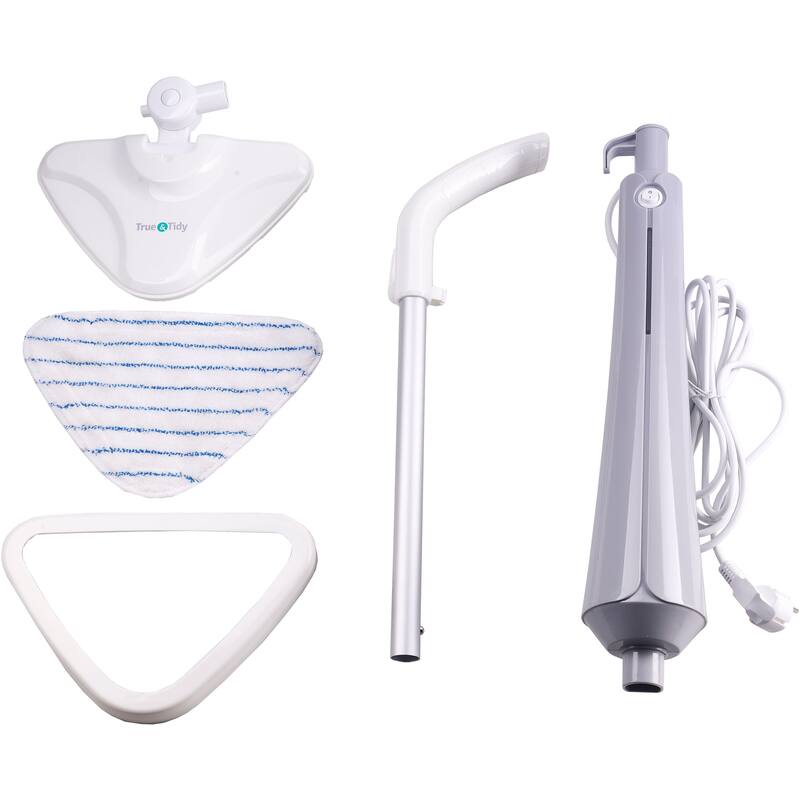 True & Tidy Multi Surface 1300 Watt Steam Mop with Bonus Reusable Mop Pads