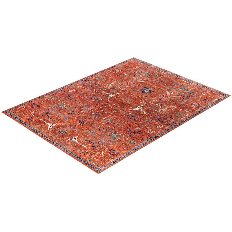 Serapi One-of-a-Kind Hand-Knotted Area Rug - Red - 8' 11" x 11' 9"