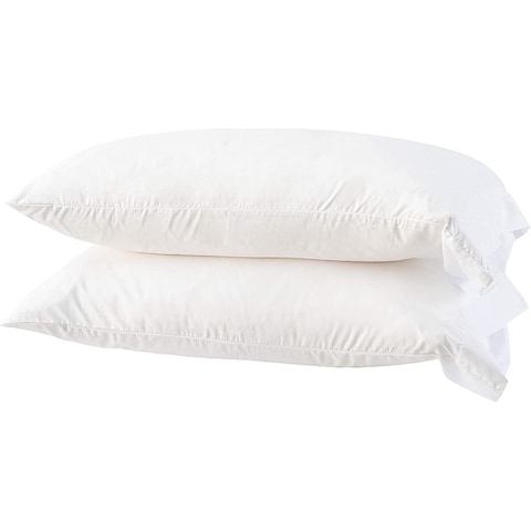 Micropuff White Pillow Cases, Soft Brushed Microfiber