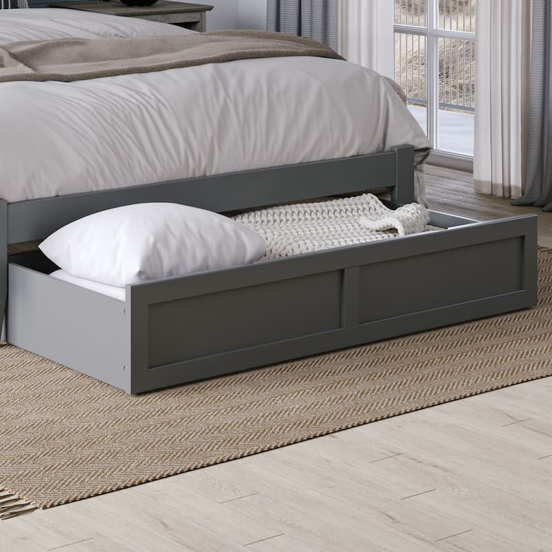 AFI Queen Size Foot Drawer - Grey
