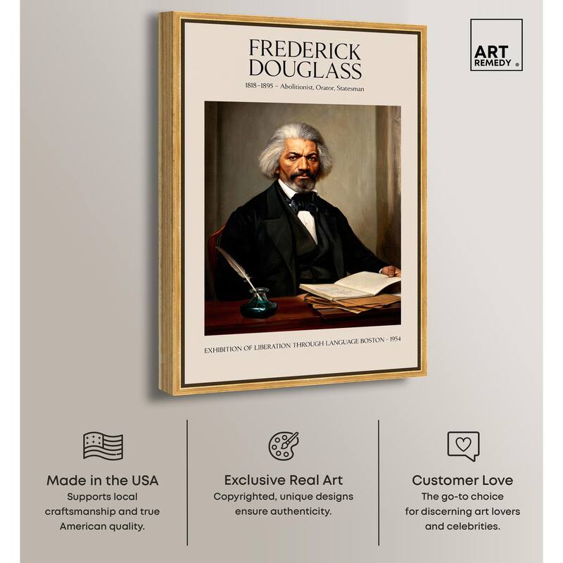 Orator of Freedom Canvas by Art Remedy