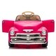 preview thumbnail 2 of 16, 12V Kids Ride On truck car w/parents control - Pink