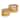 Rattan and Bamboo Nestable Storage with Glass Lids, Set of 2