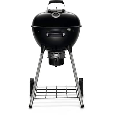 Napoleon NK18K-LEG-3 21" Wide Charcoal Portable Grill with Lid Hanger
