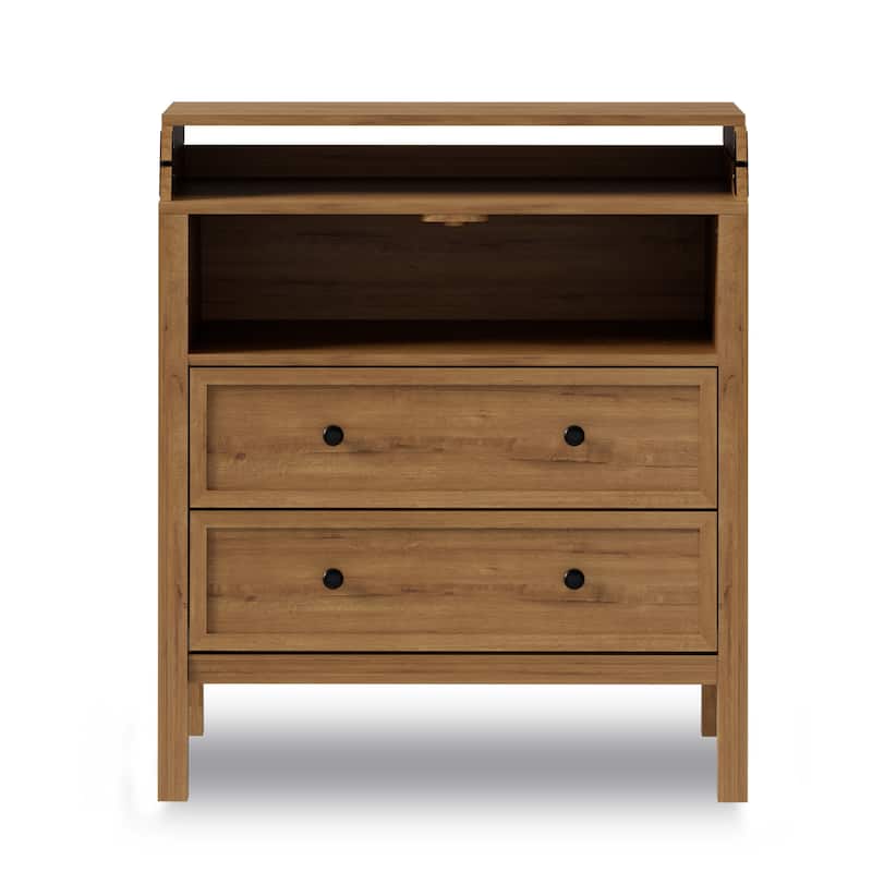 Baby Changing Table Multi-Functional 2 Drawer Dresser