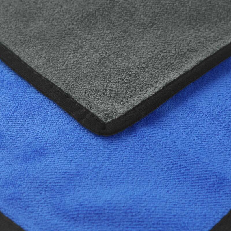 Car Cleaning Cloths, 8 Pack Soft Premium Microfiber Towels with Hang Loop for Household Cleaning - Blue 12" x 12"