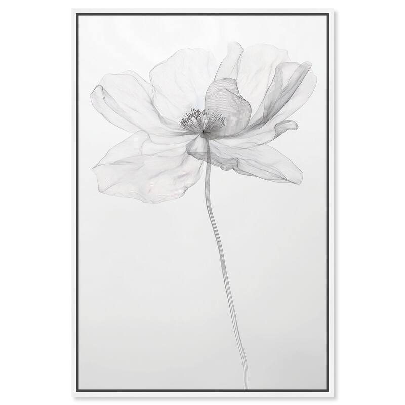 Fragile Beauty I Canvas by Art Remedy - White - 10" x 15"