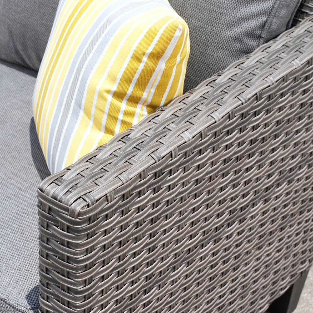 OVIOS 8-piece Patio Wicker Conversation Furniture Set with-image