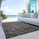 preview thumbnail 46 of 152, Machine Washable Indoor/ Outdoor Chantille Traditional Vintage Floral Rug