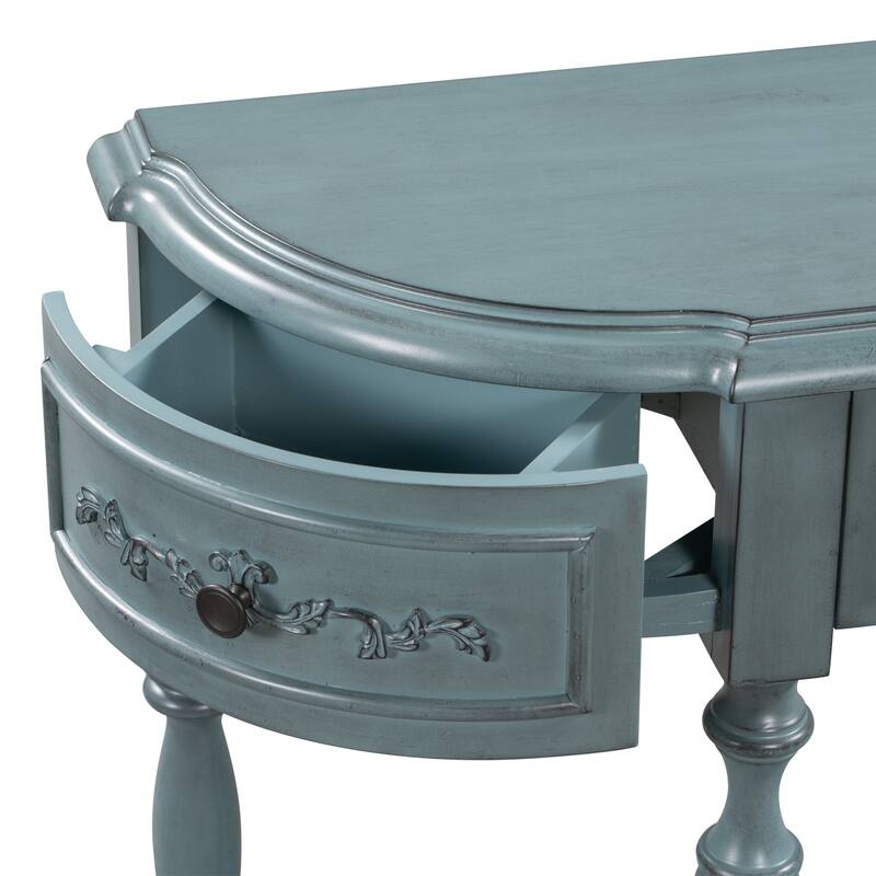 Modern and Contemporary Curved Console Table
