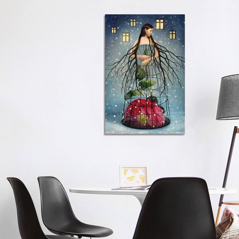 iCanvas "Five Of Pentacles" by Catrin Welz-Stein Canvas Print - 40x26x1.5