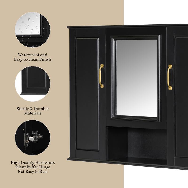 Wall Mounted Bathroom Storage Cabinet