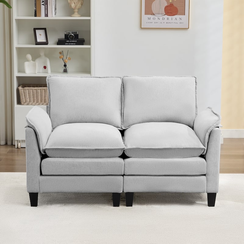 Luxury 2-Seat Sofa – Cloud-Like Comfort, Sturdy Design – For Living Rooms & Offices