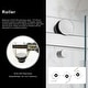 preview thumbnail 9 of 32, FELYL 48/60''W x 34''L x 76''H Frameless Sliding Corner Shower Enclosure Door