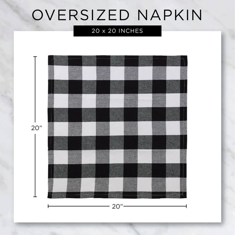 DII Two Hearts Print Napkin (Set of 6) - Napkin Set
