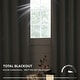 preview thumbnail 2 of 69, Deconovo Faux Linen Total Blackout Grommet Curtain (2 Panels)