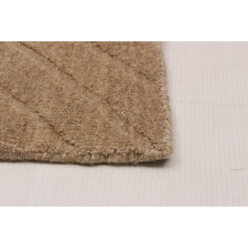 Kashkuli Gabbeh Tan Rug 6'8" x 9'4" - 6'8 x 9'4