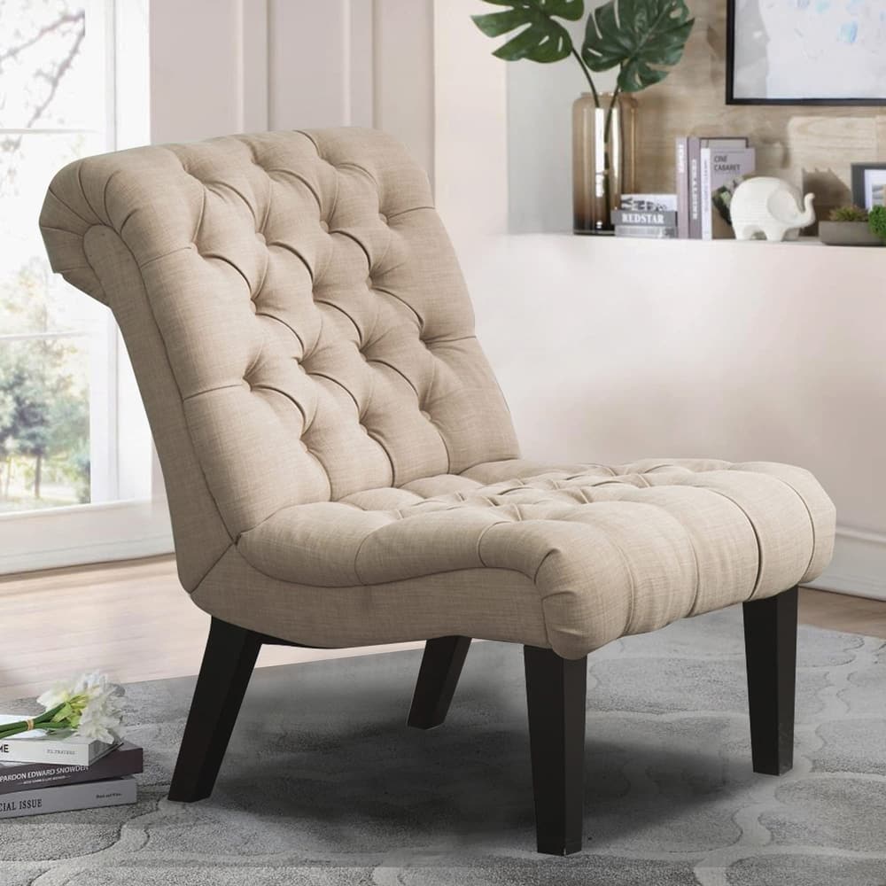 Chaise Lounge Upholstered Accent Chair