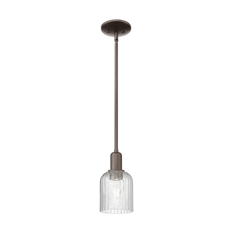 Innovations Lighting Downtown Urban - Bridal Veil - 1 Light 5" Stem Hung Mini Pendant