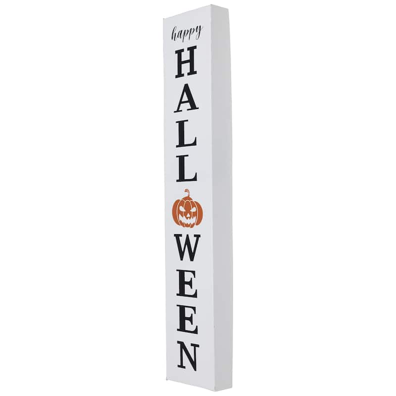 31.5" Metal Happy Halloween Wall Sign